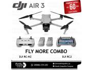 Drone DJI AIR 3 Fly More Combo. Adquirilo en cuotas!