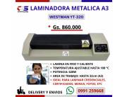 Plastificadora/laminadora A3