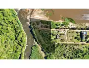 VENDO TERRENO 1 HECTAREA EN LIMPIO A ORILLAS DEL RIACHO SAN FRANCISCO IDEAL P/TODO DESARRO