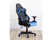 SILLA GAMER RESPALDO ALTO 100K AZUL (3263