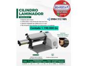 Cilindro laminador 28cm Anodilar con cortador de fideos, refinadora electrica