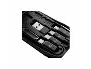 ESTUCHE XTECH CABLE USB-C ADAP USB-A/M-USB/LIGHTNING (XTC-570)|HP STORE