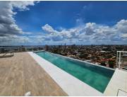 DEPARTAMENTO NUEVO CON AMPLIA VISTA DE LA CAPITAL