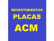 REVESTIMIENTOS CON ACM