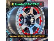 Super llanta Deportiva 16 6x139 8 nuevos