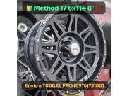 Llanta Deportiva 17 6x114 nuevos.. Especial para Nissan NP Navara