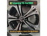 Llanta Deportiva 15 4x100 nuevos.