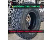 GT RADIAL 285/75 r16 MT nuevos