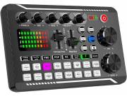 Tarjeta de sonido consola mezclador multiefecto LSC F998