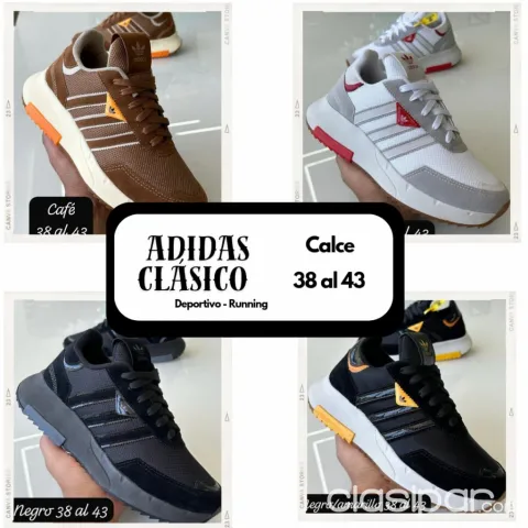 Calzado Adidas para caballero clasico Calce 38 al 43 Precio 155mil Cod. ALDOO 2431358 Clasipar en Paraguay