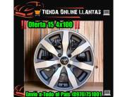 Oferta Llanta Deportiva 15 4x100 nuevos