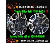Llanta Toyota 17 6x139 nuevos