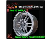 Llanta Deportiva Enkei 15 4x100 nuevos