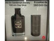 Perfume Kit Giv Gentleman Society