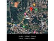 VENDO TERRENO EN LUQUE 1312m2
