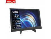 Monitor portátil MUCAI 11.6 16:9 60Hz TN con parlantes