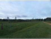 Vendo terreno rural barato en Yegros, Caazapá