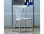 SILLA FIJA EW CON PATAS DE MADERA (5780BL) (h)