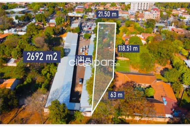 Terrenos - VENDO TERRENO DE 2.692 M² SOBRE MCAL. LÓPEZ*