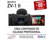 Cámara Sony ZV-1 II. Adquirila en cuotas!