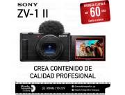 Cámara Sony ZV-1 II. Adquirila en cuotas!