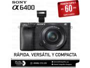 Cámara Sony A6400 Kit 16-50mm. Adquirila en cuotas!