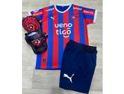 ▪️Conjunto Cerro Porteño Camiseta + Kepi + Short, oficial y alternativa ▪️Talle P al XXL