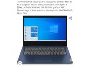 Notebook IdeaPad 3 con placa descompuesta (para repuesto)
