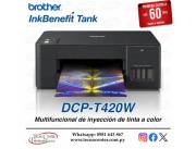 Impresora Multifuncional Color Brother DCP-T420W. Adquirila en cuotas!