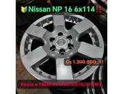 Oferta Llanta Nissan NP 16 6x114