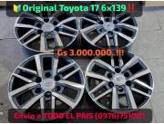 Oferta Original Toyota 17 6x139 nuevos