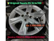 Llanta Original Toyota 16 4x100 impecables