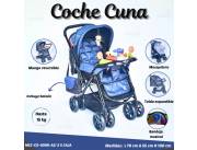 COCHE CUNA CON BANDEJA MUSICAL