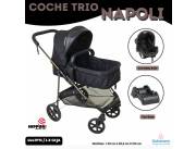 COCHE PARA BEBE TRIO NAPOLI CON BABY SEAT