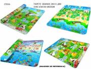 TAPETE GRANDE 2M X 1.80M CON 1CM DE GROSOR