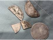 Moneda de plata + cuartillos