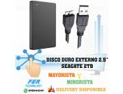 DISCO DURO EXTERNO 2.5" SEAGATE 2TB