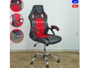 SILLA GIR GAMER ROJO NEGRO 120 KG (3100)