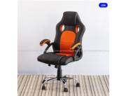 SILLA GAMER NARANJA NEGRO 110 KG (Y2706N)