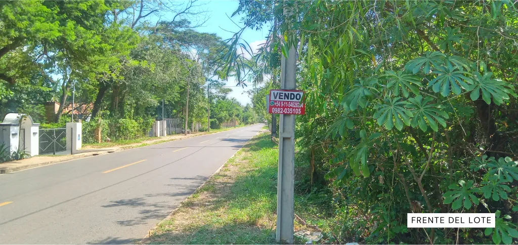 LOTE EN VENTA SOBRE AVENIDA ASFALTADA -AMPLIO - EQUIVALENTE A DOS TERRENO!! -640M2 — foto 2