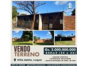 VENDO HERMOSO TERRENO BARRIO VILLA ADELA LUQUE