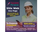 🚀 ¡Potencia tu presencia en línea con un sitio web en formato One Page! 🚀