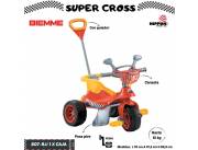 TRICICLOS CON GUIADOR SUPER CROSS