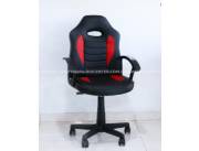 SILLA GAMER KIDS ROJO/NEGRO (2735)