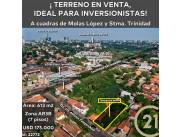 ¡VENDO TERRENO CERCA DE STMA. TRINIDAD, CON CONSTRUCCIÓN A DEMOLER! – USD 175.000