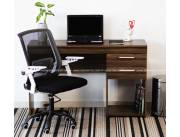 COMBO ESCRITORIO OFFICE 120 CM (3278) + SILLA REBATIBLE (3048)