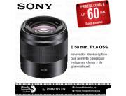 Lente Sony SEL 50mm. F/1.8 OSS. Adquirila en cuotas!