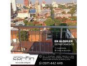 ESPECTACULAR DEPARTAMENTO CÉNTRICO DE 2 DMTS CON BALCÓN, COCHERA Y AMENITIES EN ASUNCIÓN