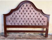 Vendo cabecera 160 cm de madera
