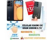 CELULAR XIAOMI 13C 6RAM 128ROM 6.74"